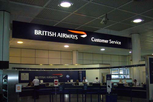 سرویس خدمات مشتریان british airways