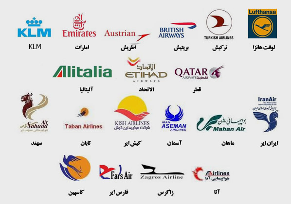 شرکت های هواپیمایی