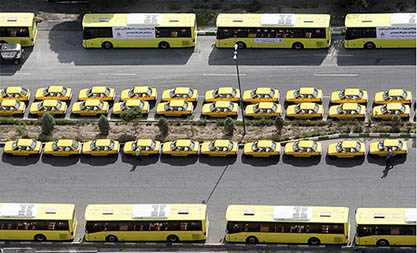 حمل و نقل اتوبوس و تاکسی شهری