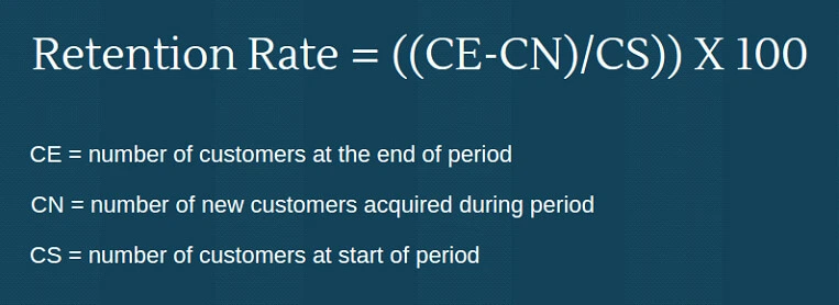 فرمول محاسبه نرخ حفظ مشتری
